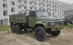 EQ2100E6D定制款货车 六驱东风尖头越野卡车 6×6东风军车运兵车