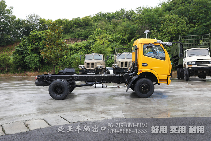 东风4x2轻卡底盘,专用车底盘,160马力小型卡车,小型卡车底盘定制,出口微卡底盘,越野专用车底盘,出口底盘厂家