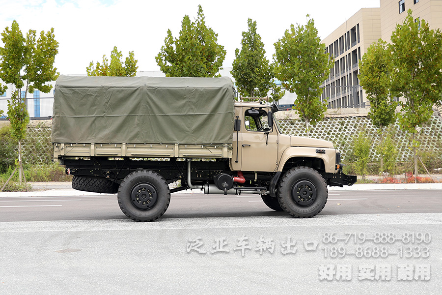 东风四驱,东风4x4,东风尖头卡车,东风越野卡车,东风全驱卡车,EQ2070,尖头运输车,东风四驱货车,定制化越野车,全驱卡车出口