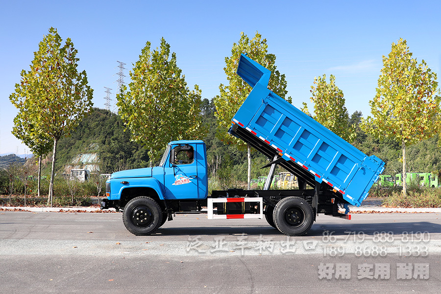 轻型自卸卡车,尖头自卸,单杠自卸汽车,出口自卸货车,东风商用卡车,4x2自卸汽车,东风4X2运输车,4x2卡车