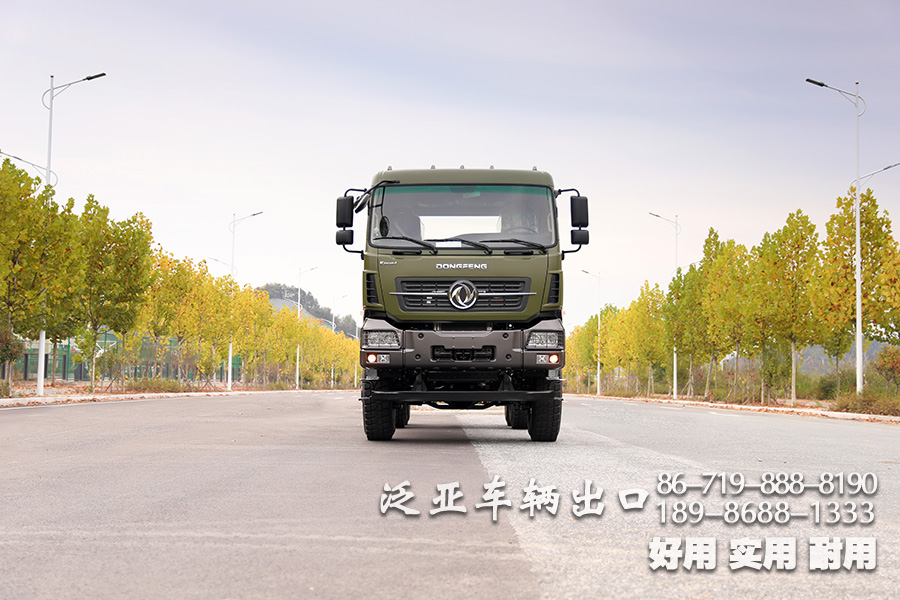 <strong>大马力大用途，东风六驱450马力平头卡车底盘</strong>