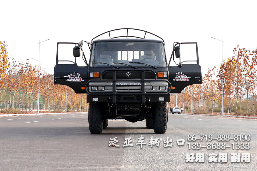  东风六驱一排半驾驶室,EQ2102N,越野底盘,专用车底盘,东风6*6,东风平头底盘,153双排驾驶室,军车底盘,153双排底盘