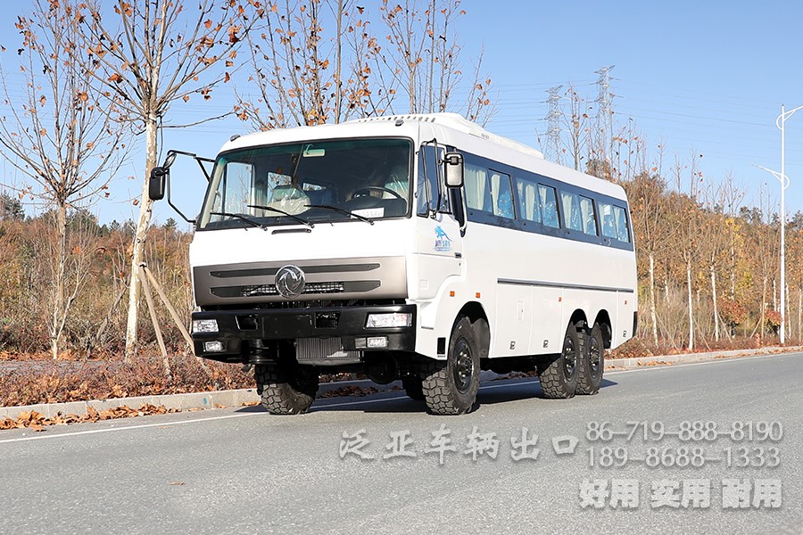 东风六驱客车，越野客车，东风全驱、东风巴士、村村通
