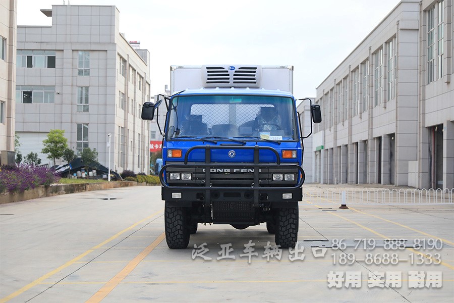 四驱冷藏车,冷链运输车, 肉类冷冻车