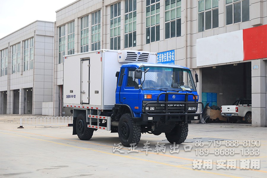 四驱冷藏车,冷链运输车, 肉类冷冻车