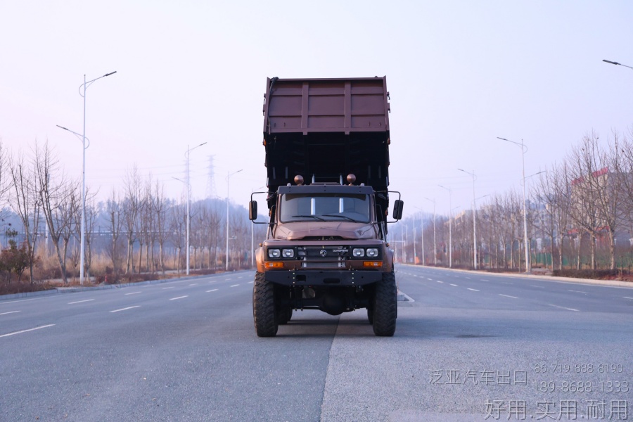 东风黑金经典六驱尖头越野自卸卡车EQ2100